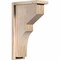 Ekena Millwork Monterey Smooth Corbel w/Backplate, Douglas Fir, 5 1/2"W x 12"D x 20"H COR06X12X20MON01SDF - alternate 1